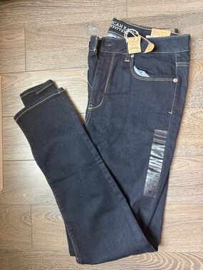 American Eagle Hi-Rise Skinny Jeans in Saturated Indigo - 12L NWT